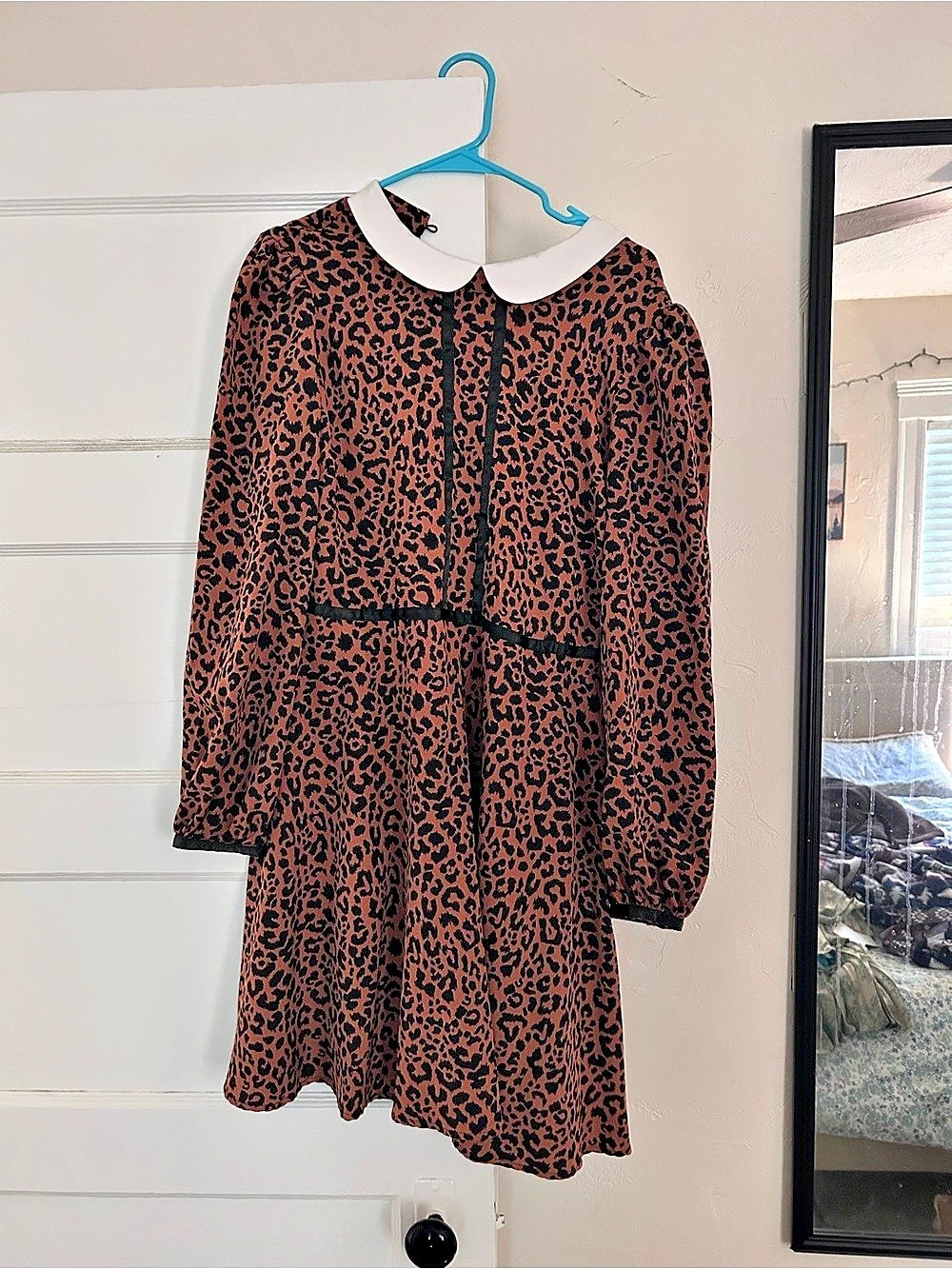 ModCloth Animal Print Dress Size Large Like New